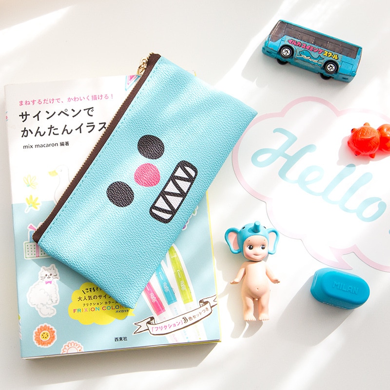 Kawaii Cute Pencil Bag, Pencil Cases, Cute Simple Pen Bag, Storage